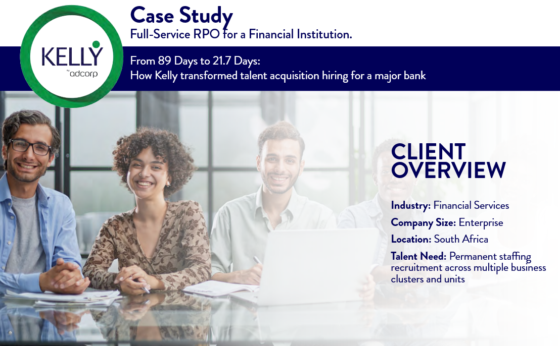 Transforming Recruitment for a Leading Financial Institution